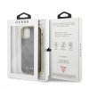 Guess GUHCN61GF4GGR iPhone 11 6,1 / Xrgrey/szary hard case 4G Charms Collection